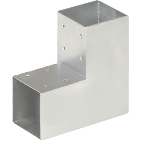 Pfostenverbinder L-Form Verzinktes Metall 91 x 91 mm vidaXL