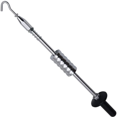 Gleithammer mit Haken 63 cm Kohlenstoffstahl vidaXL