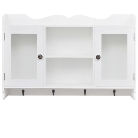 Hängeschrank MDF Weiß vidaXL