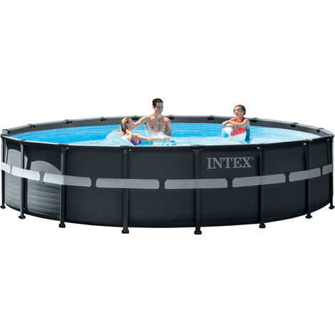 Intex Ultra XTR Frame Pool 549x132 cm mit Sandfilterpumpe