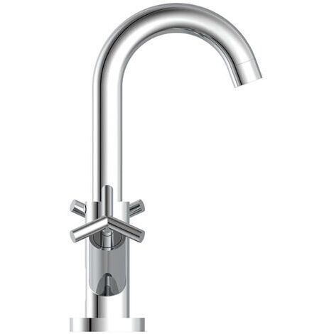 Waschtischarmatur mit 2 Griffen ELIOT Chrom SCHÜTTE