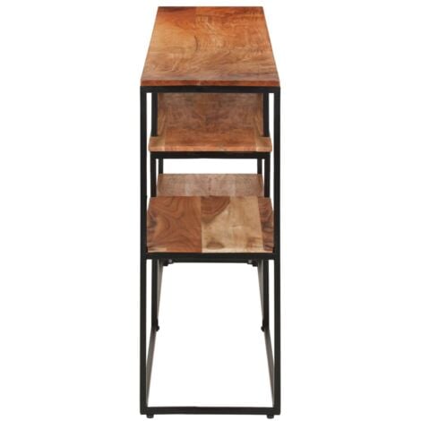 Sideboard 150x30x75 cm Akazie Massivholz vidaXL