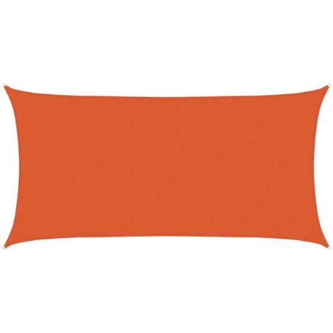 Sonnensegel 160 g/m² Orange 2,5x4,5 m HDPE vidaXL891927