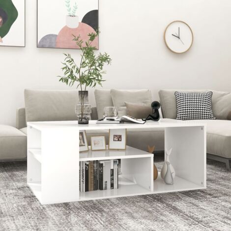 Couchtisch Weiß 100x50x40 cm Holzwerkstoff vidaXL
