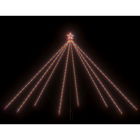 LED Außen Lichterkette warm weiß - 3,5 m / 48 LED - Garten Weihnachten  Winter Deko Beleuchtung Timer Batterie