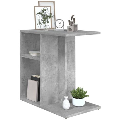 Beistelltisch Betongrau 50x30x50 cm Holzwerkstoff vidaXL