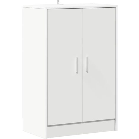 Schuhschrank Weiß 60x35x92 cm Holzwerkstoff vidaXL