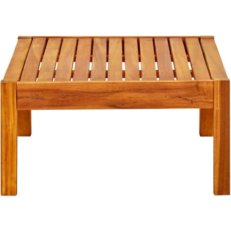 Gartentisch 85x57x29 cm Massivholz Akazie vidaXL