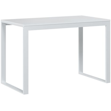 Computertisch Weiß 110x60x73 cm Holzwerkstoff vidaXL