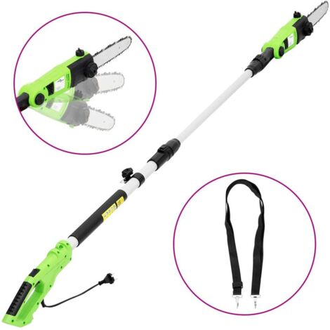 Elektrische Kettensäge mit Teleskopstange 25 cm 710 W vidaXL (1/5)