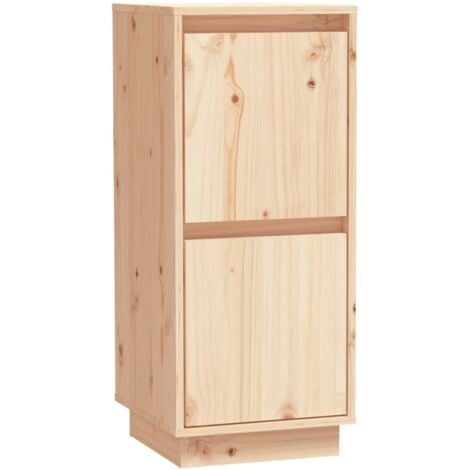 Sideboard 31,5x34x75 cm Massivholz Kiefer vidaXL