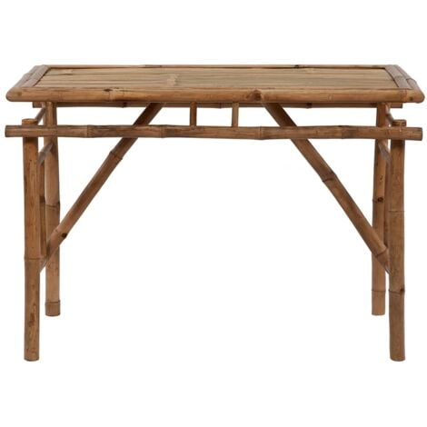 Gartentisch Klappbar 115x50x75 cm Bambus vidaXL