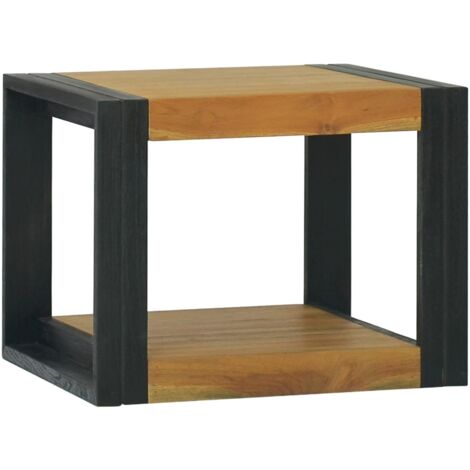 Wand-Badregal 45x45x35 cm Massivholz Teak vidaXL (1/5)