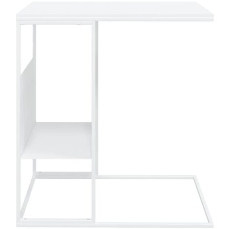 Beistelltisch Weiß 55x36x59,5 cm Holzwerkstoff vidaXL