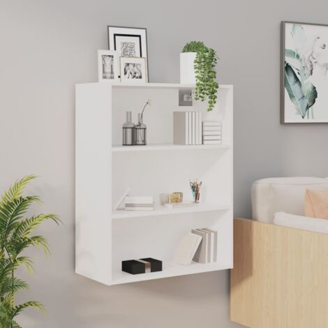 Hängeschrank Weiß 69,5x32,5x90 cm vidaXL