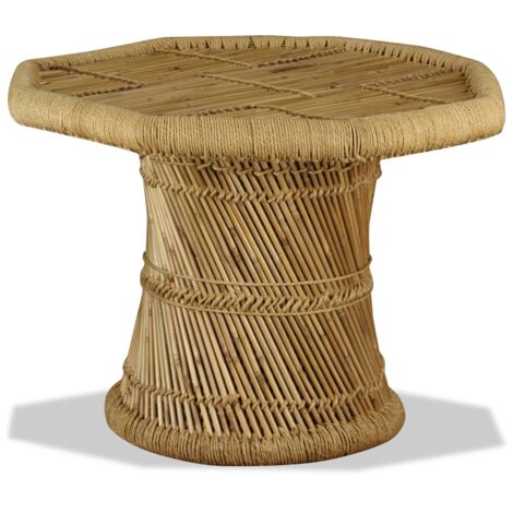 Couchtisch Bambus Achteckig 60x60x45 cm vidaXL
