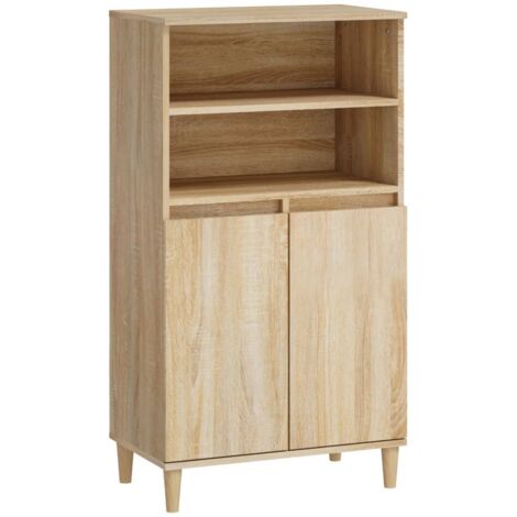 Highboard Sonoma-Eiche 60x36x110 cm Holzwerkstoff vidaXL (1/5)