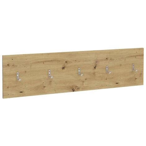 Unilux Wandgarderobe Cypres – Stabile Garderobe Mit 2 Dreifach-Haken, Bis 50 Kg Belastbar