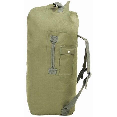 vidaXL Seesack 3-in-1 Army Stil 120L Reisetasche Rucksack mehrere Auswahl 