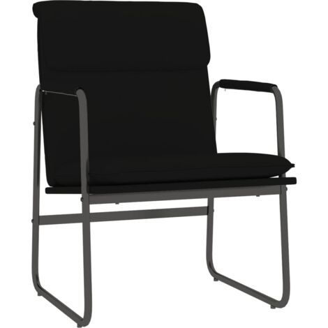 Loungesessel Schwarz 55x64x80 cm Kunstleder vidaXL
