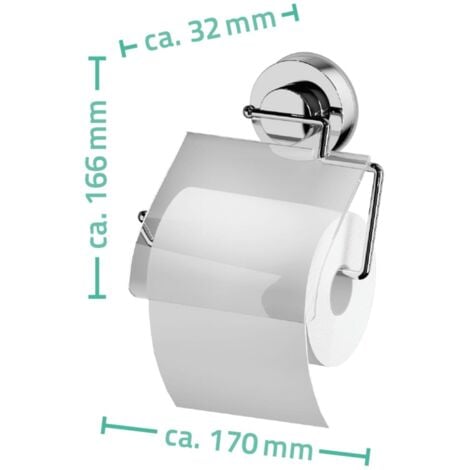 Toilettenpapierhalter 17 x 3,2 x 16,6 cm Chrom 12100000 RIDDER