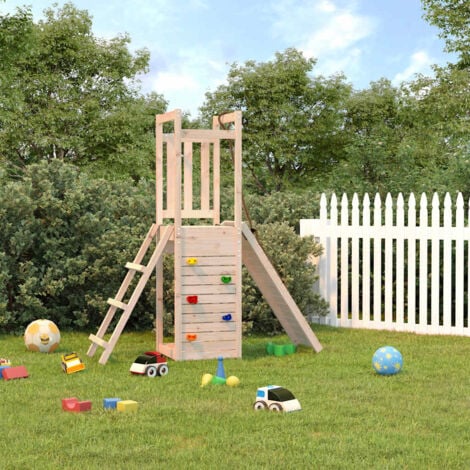 Spielturm Massivholz Kiefer vidaXL