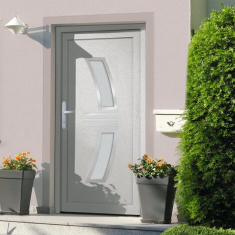 Haustür Weiß 98x208 cm PVC vidaXL