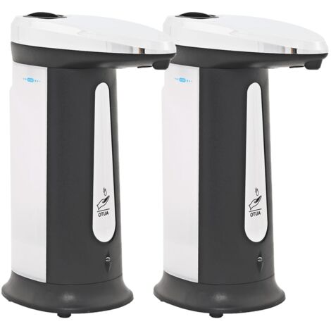 600ml Automatischer Wandmontage flüssig Seifenspender Touchless Infrarot Sensor 