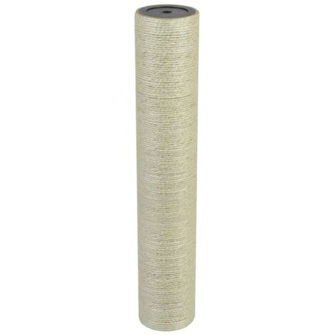 vidaXL Kratzbaum für Katzen 8 x 45 cm 8 mm Beige