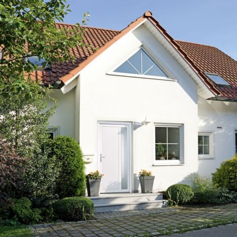 Haustür Weiß 98x200 cm PVC vidaXL