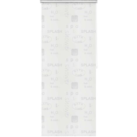 vidaXL Duschrollo 100x240 cm Splash-Design