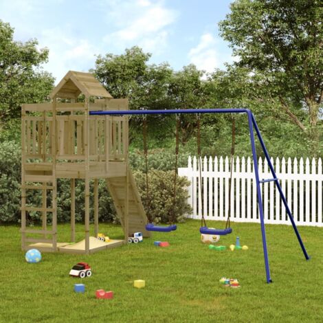 Spielturm Imprägniertes Kiefernholz vidaXL (1/5)