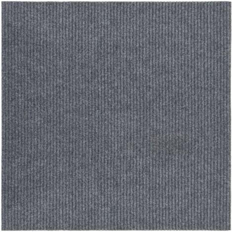 vidaXL Dirt Trapper Carpet Runner 100x100 cm Grey