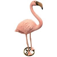 Teichdeko Dekotiere 4 x Flamingo Figur Gartenflamingo Dekogartenfigur Garten 