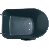 vidaXL Schubkarre 78L 100kg Bauschubkarre Gartenkarre Transportkarre Garten 