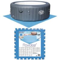 Bestway 58220 Bodenschutzfliesen für oberirdischen Pool Bodenschutz Flowclear