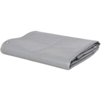 Bootsplane Grau 580x250cm 17-19/" Persenning Bootsabdeckung Bootsverdeck