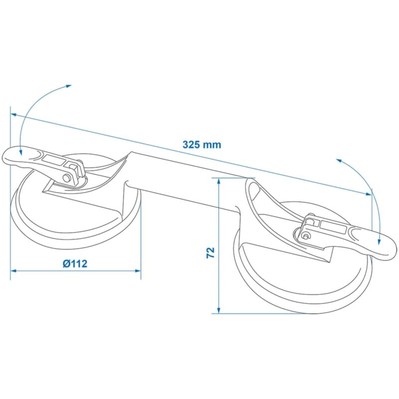 ProPlus Multifunctional mirror repair kit L