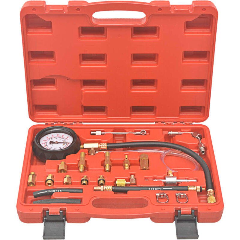 Fuel Injection Pressure Gauge Kit vidaXL