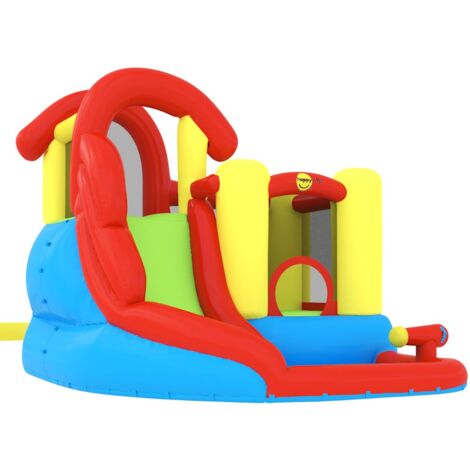 Bouncy Castle with Slide and Splash Pool 280x319x211 cm Happy Hop