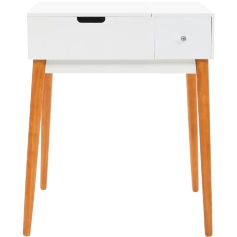 Dressing Table with Mirror MDF 60x50x86 cm vidaXL