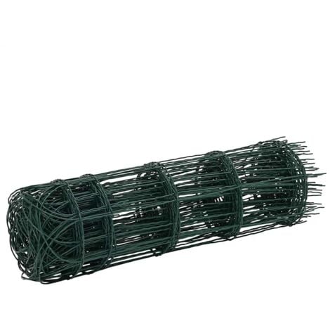 Garden Border Fence Powder-coated Iron 10x0.65 m vidaXL