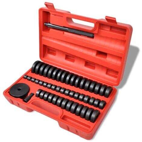 Custom Built Bush / Bearing / Seal Driver Master Set Discs 51 pcs vidaXL