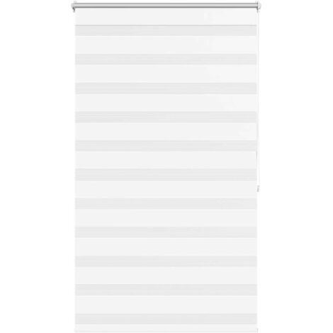 Zebra Blind 100 x 175 cm White vidaXL