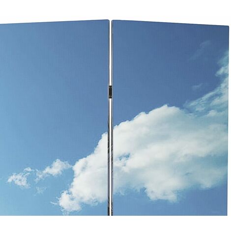 Folding Room Divider 120x170 cm Beach vidaXL