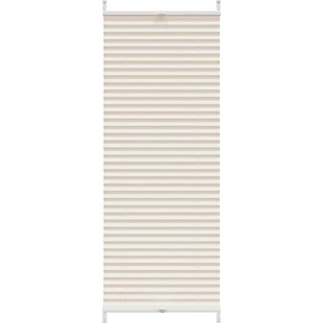Plisse Blind 50x150cm Creme vidaXL
