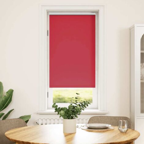 Roller Blind Blackout 60 x 120 cm Red vidaXL