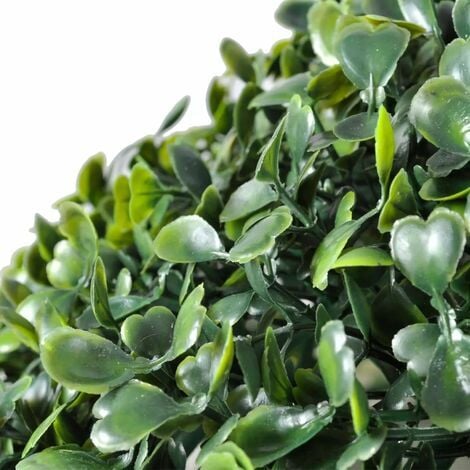 Boxwood Ball Artificial Leaf Topiary Ball 35 cm 2 pcs vidaXL