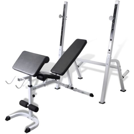Multi-exercise Workout Bench vidaXL