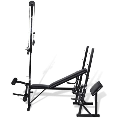 Vidaxl fitness workout bench weight online bench